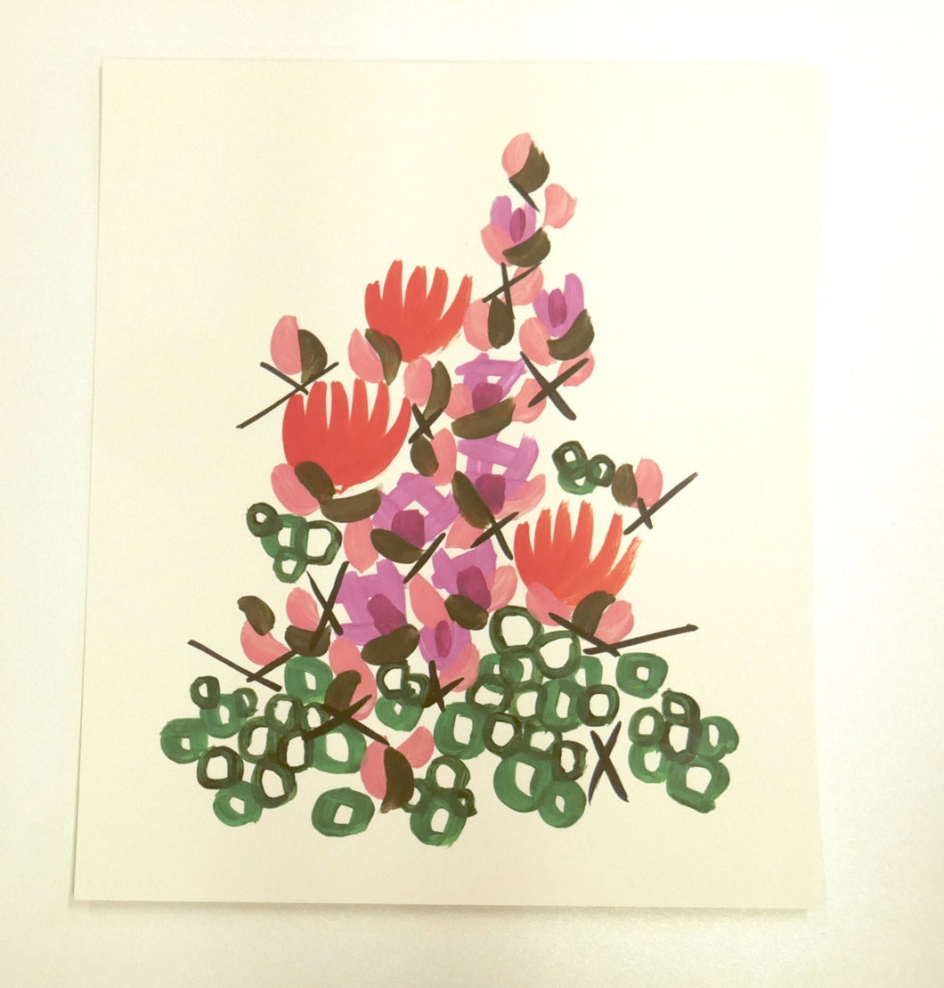 The Flames of Summer Art Print