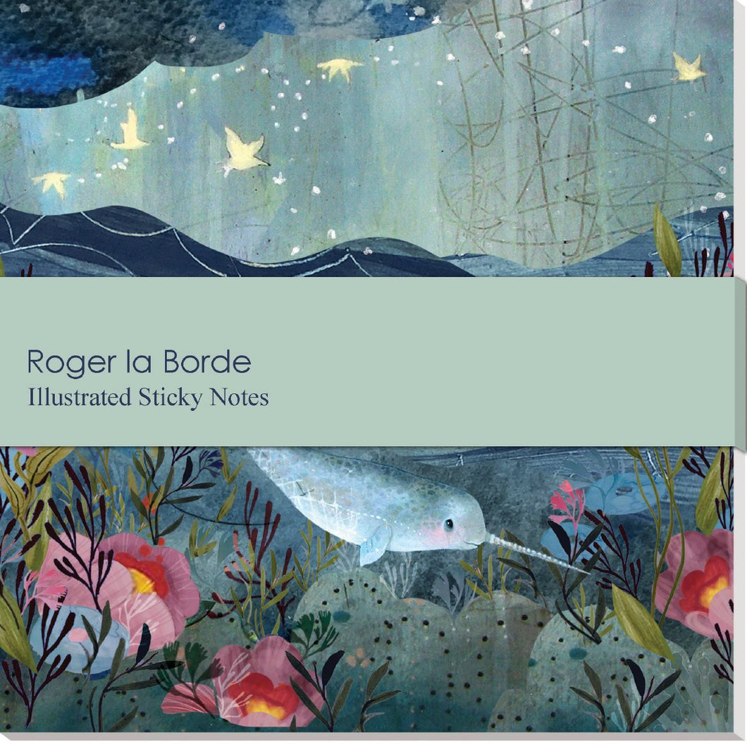 Roger la Borde Illustrated Sticky Notes: Sea Dreams