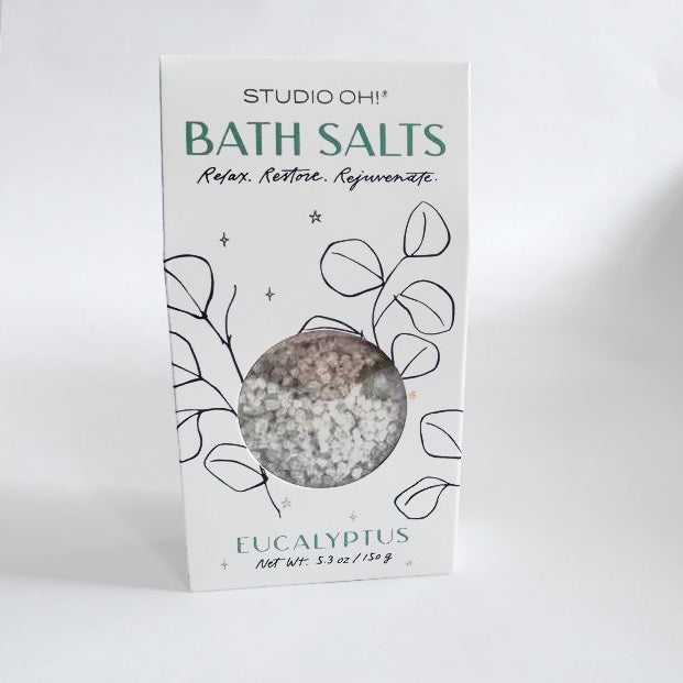 Studio Oh! Eucalyptus Scented Bath Salts