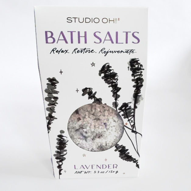 Studio Oh! Lavender Scented Bath Salts