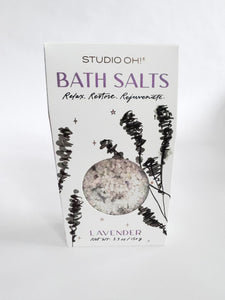 Studio Oh! Lavender Scented Bath Salts