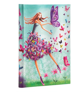 Summer Butterflies Midi Lined Journal