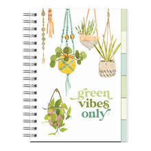 Load image into Gallery viewer, Green Vibes Only Lined Notebook