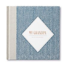 Load image into Gallery viewer, My Grandpa in His Own Words Memories Notebook