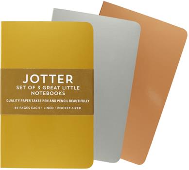 Peter Pauper Press Jotter Set of 3 Mini Notebooks