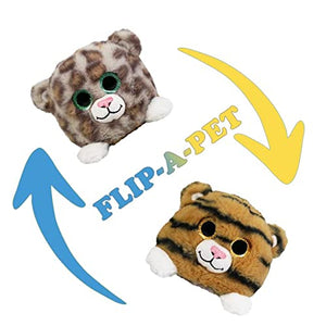Tiger and Clouded Leopard Flip-A-Pet Toy