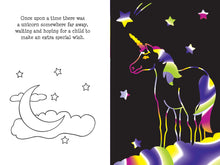 Load image into Gallery viewer, Peter Pauper Press Trace - Along Scratch and Sketch Unicorn Adventure