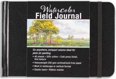 Peter Pauper Press Watercolor Field Journal